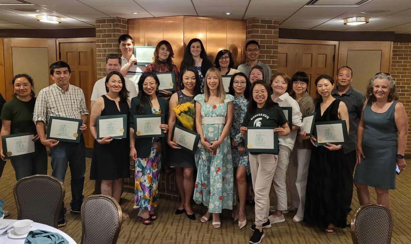 Global Professional Education Program attendees