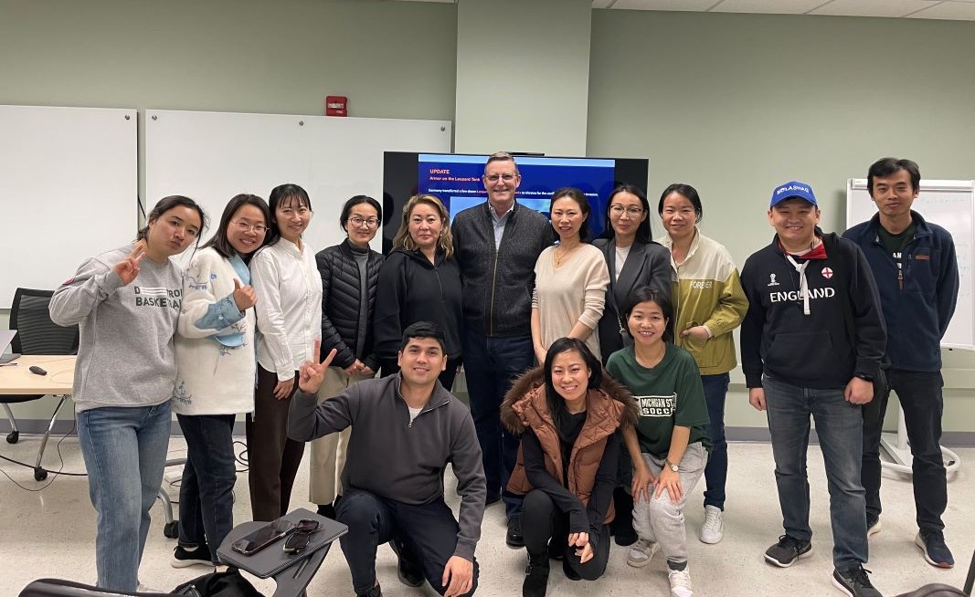 Global Professional Education Program participants